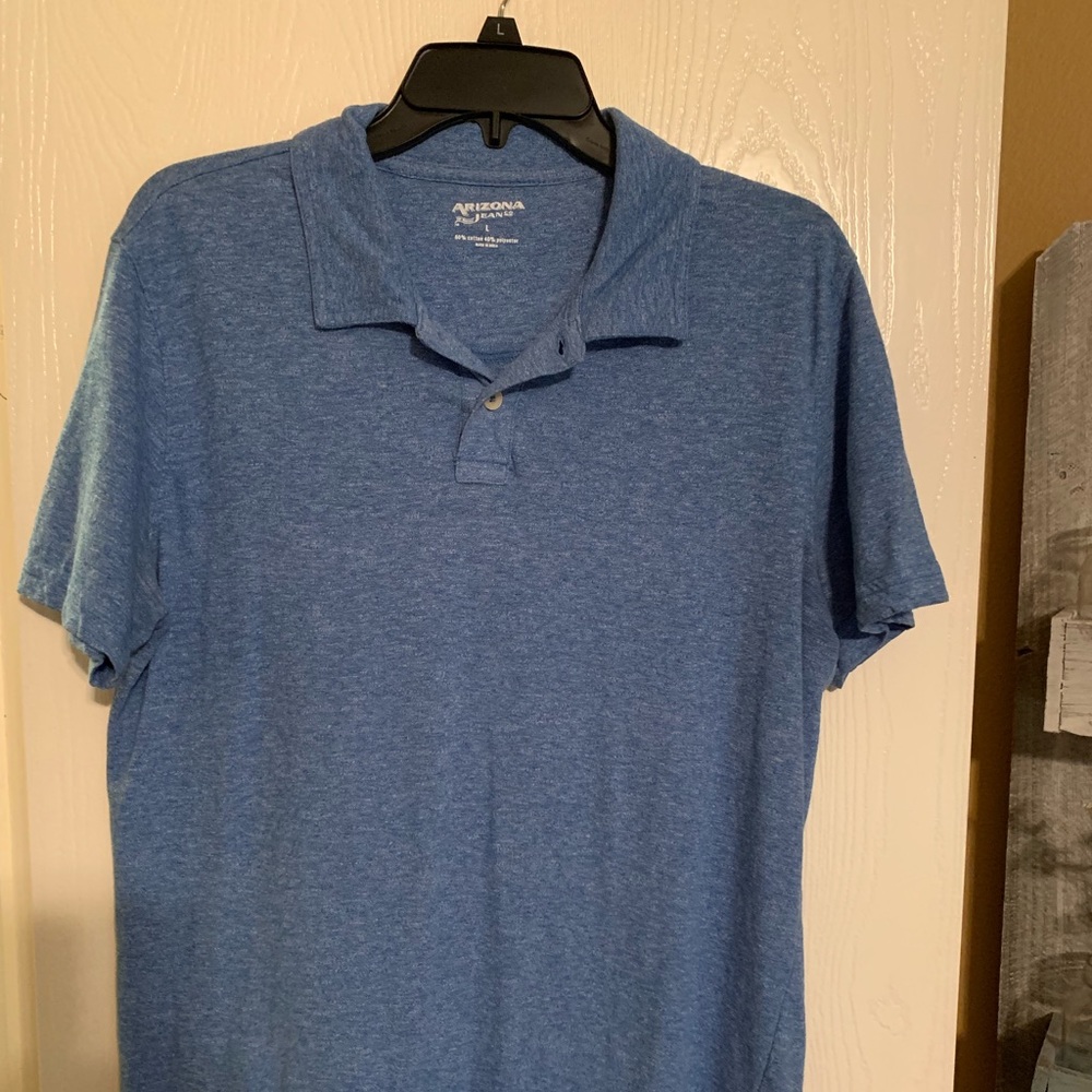 Arizona Brand Men’s Heather Blue Polo